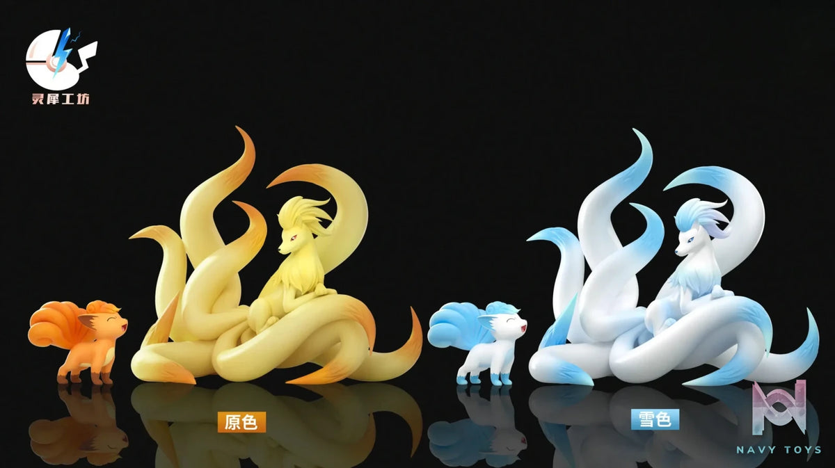 Ling Xi Gong Fang Studio – Ninetales Evolution Set Pokémon