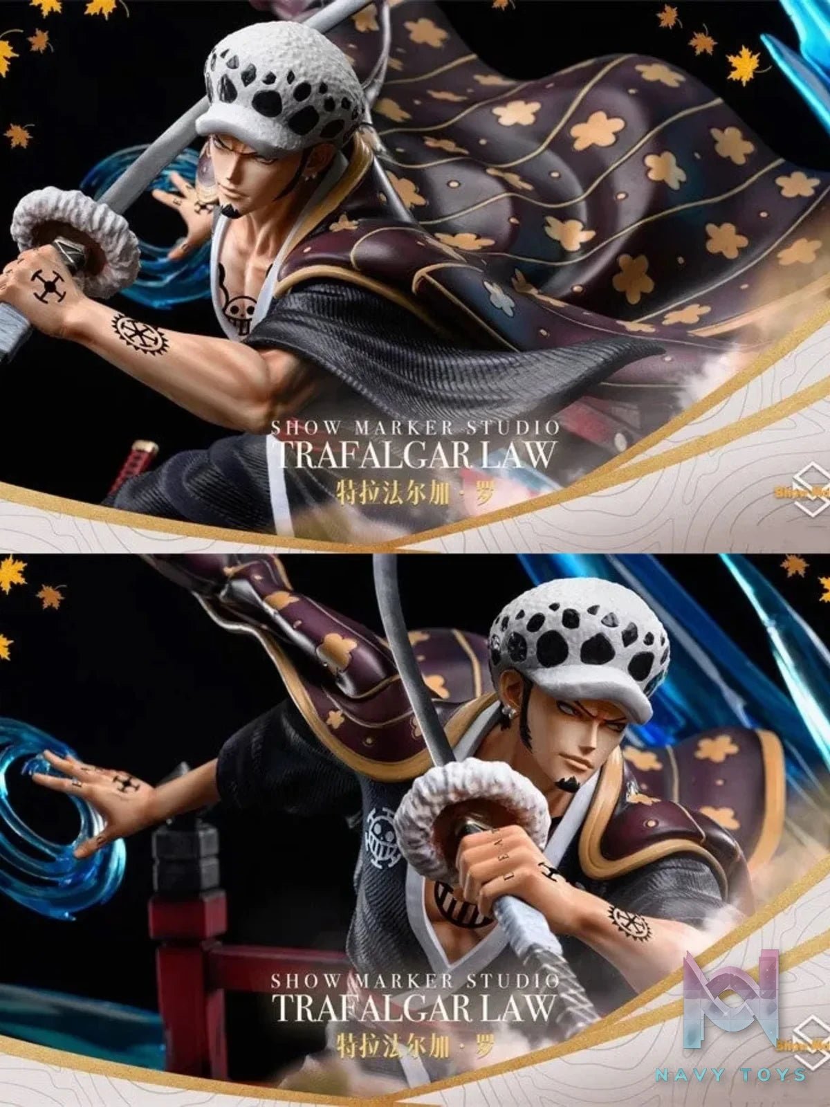 Trafalgar D. Water Law - One Piece - ShowMaker Studio resin statue ShowMaker Studio anime figure