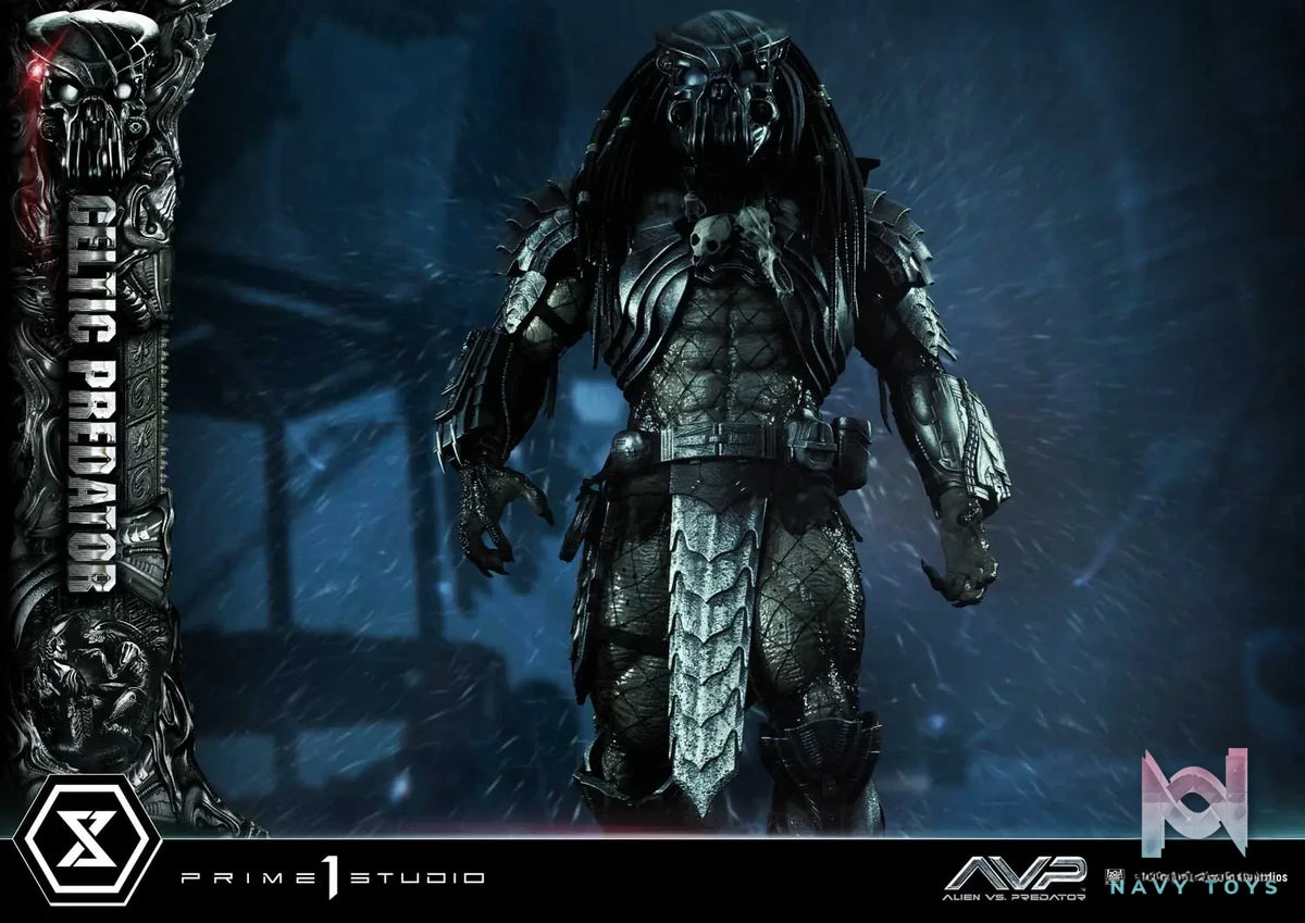 Prime 1 Studio Museum Masterline Alien vs. Predator Celtic Predator MMPR-05 MMPR-05S