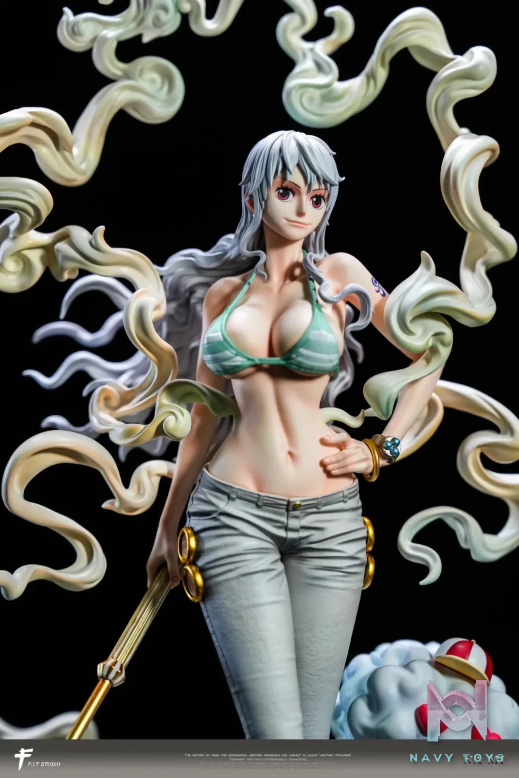 F.I.T Studio - One Piece Nika Form Nami resin statue Navy Toys anime figure