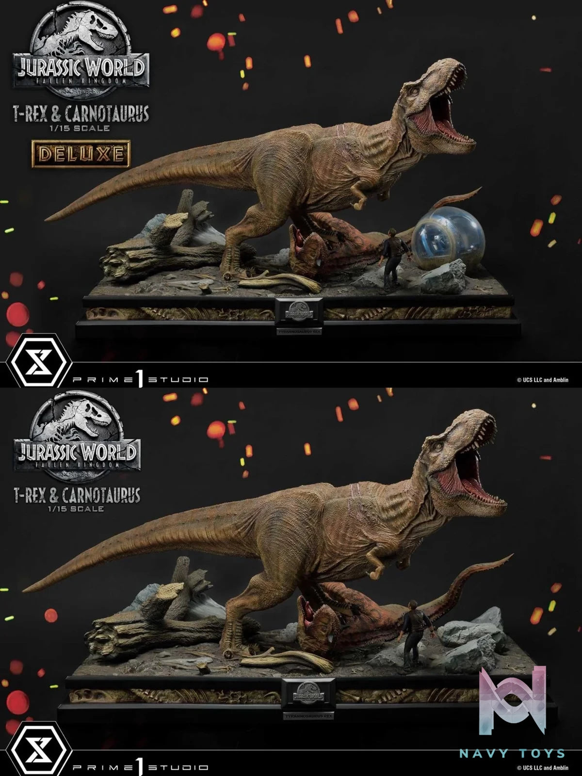 Tyrannosaurus - Rex & Carnotaurus - Jurassic World - Prime 1 Studio resin statue Prime 1 Studio anime figure