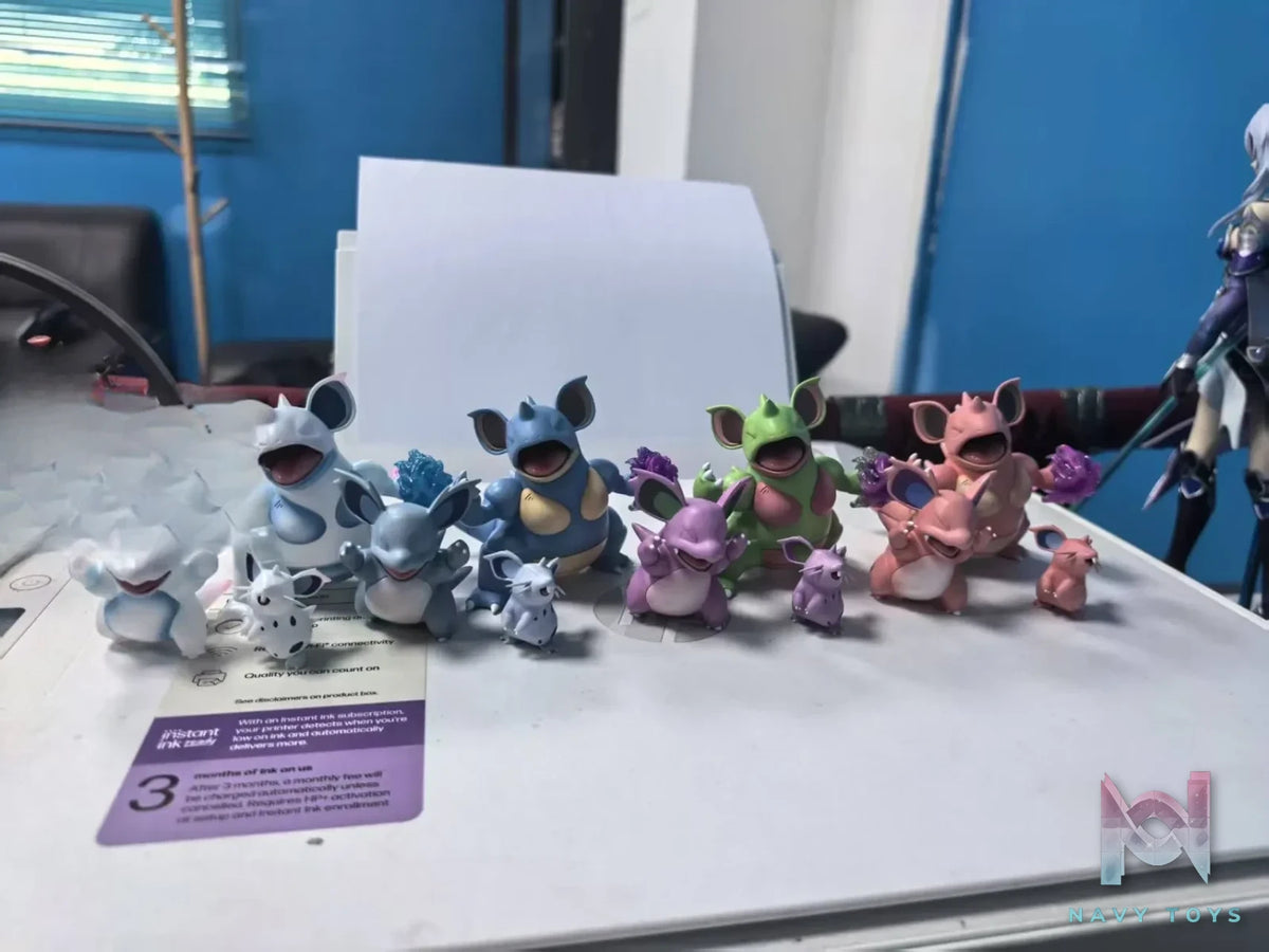 Wu Liao Zuo Fang Studio – Nidoqueen Evolution Set Pokémon Pokémon