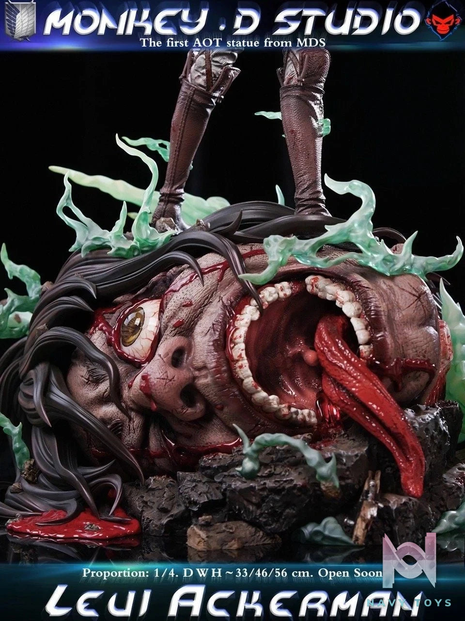 Levi Ackerman - Attack On Titan - Monkey D Studio resin statue monkey d studio anime figure