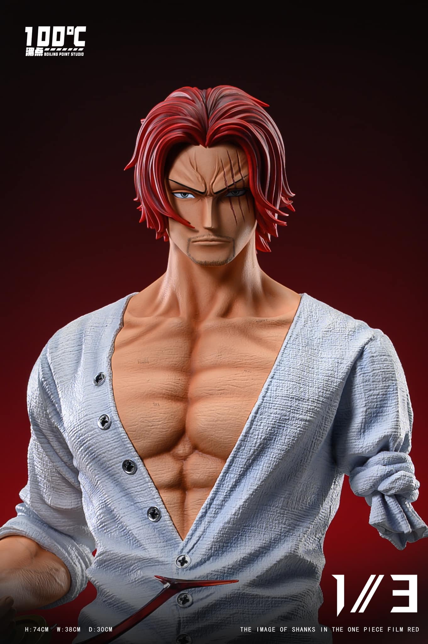 Shanks Boiling Point Studio resin statue boiling point studio anime figure