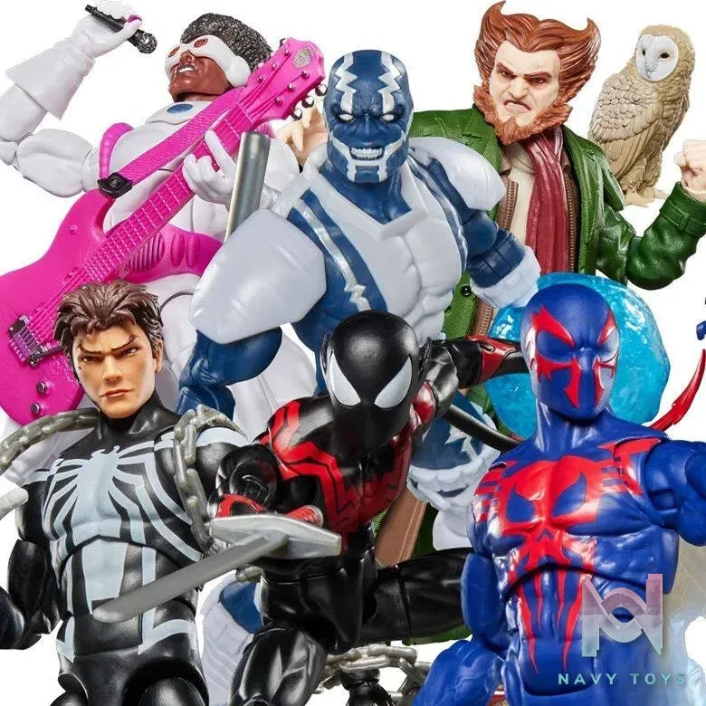 Hasbro Studio – Spider-Man Comic Version Character Set Action Figures (Licensed)