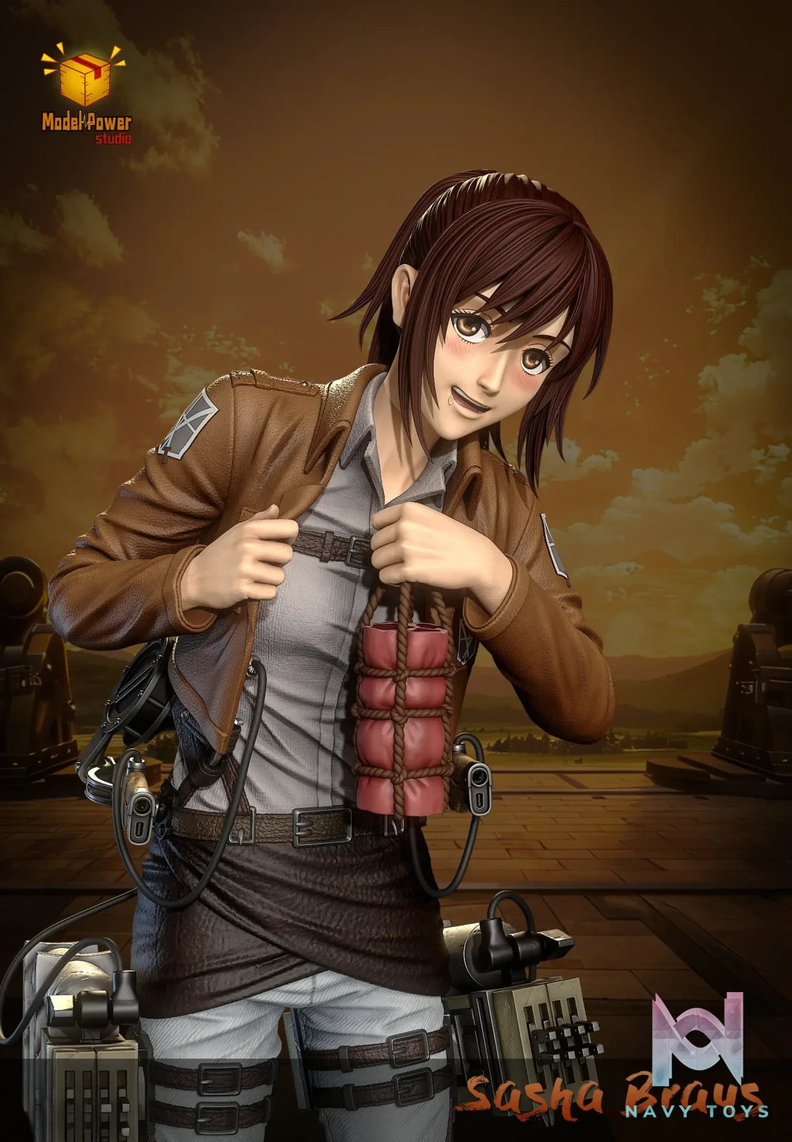 Model Power Studio – Sasha Braus Attack On Titan