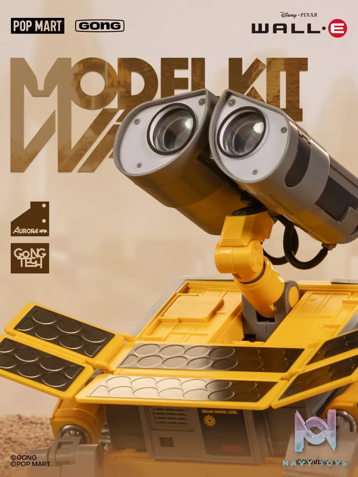 GONG Studio – WALL E WALL-E Plastic Model Kit (Licensed)