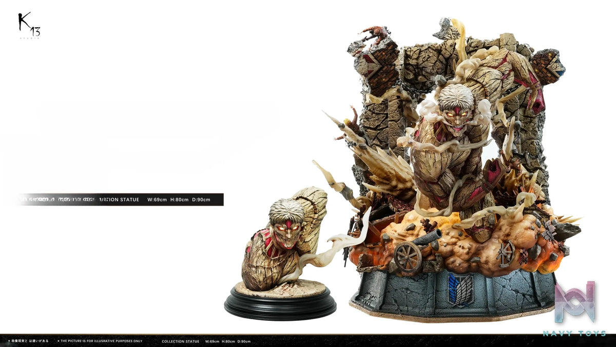K13 Studio X Poker Monster Studio – Armored Titan Attack On Titan