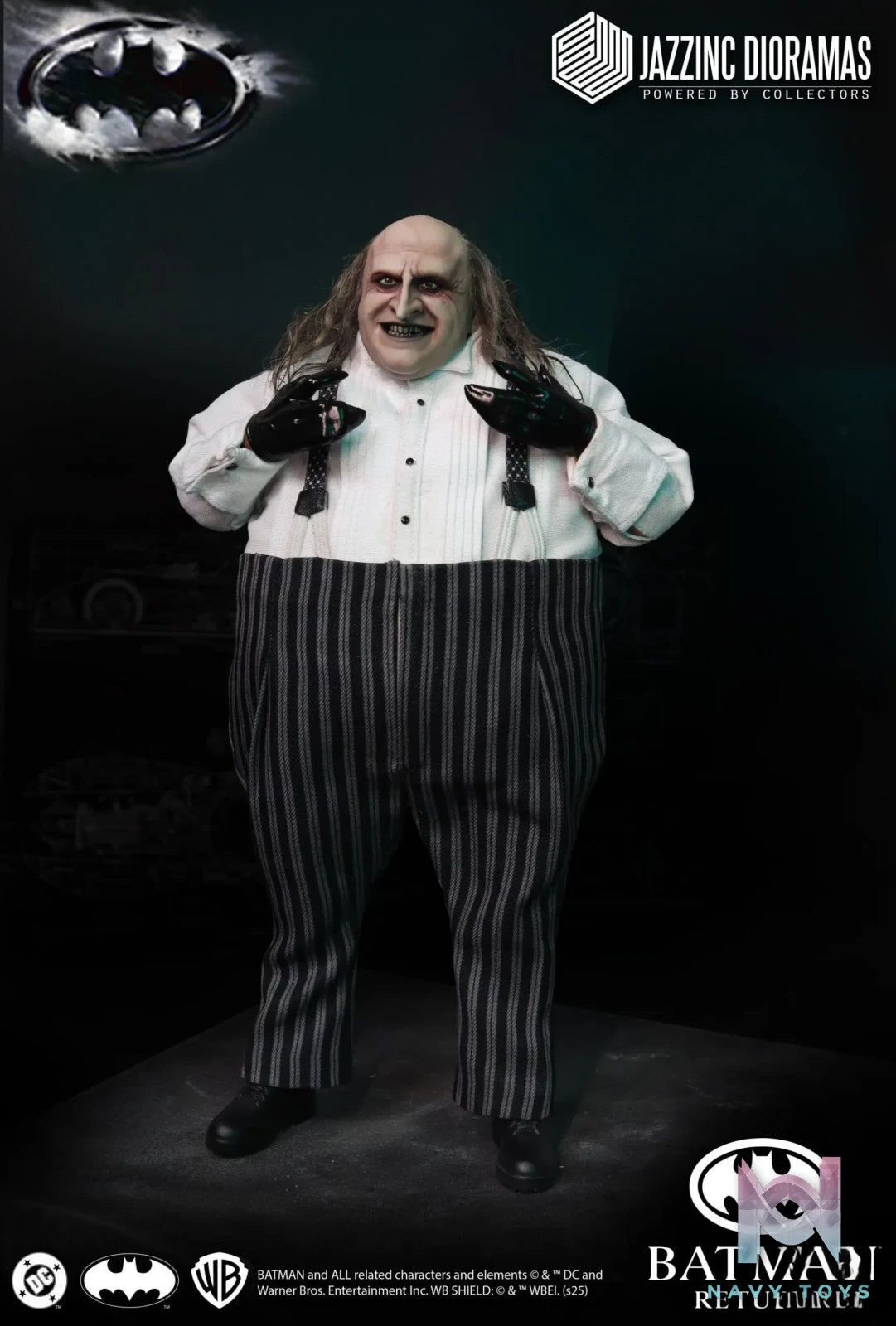 Jazzinc Dioramas Studio – The Mayor Penguin (Batman Returns) 1/6 Scale Figure (Licensed)