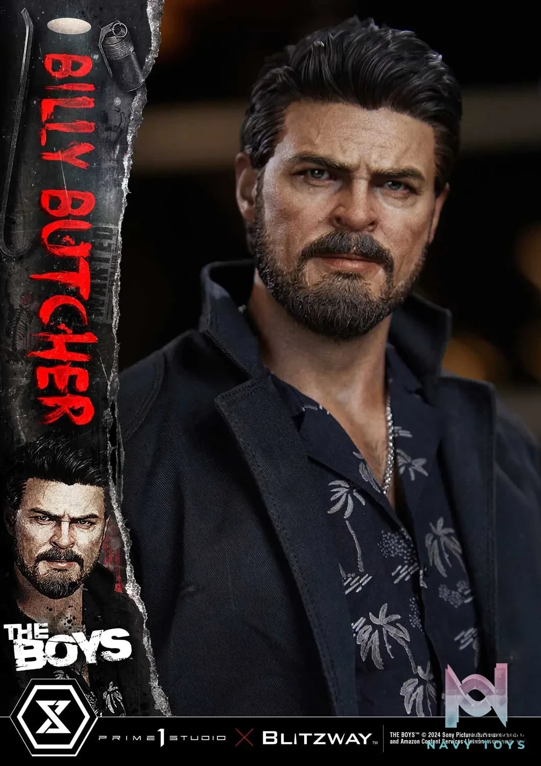 Prime 1 Studio – Premium Masterline The Boys William Billy Butcher PMTB-01 PMTB-01DX (Licensed)