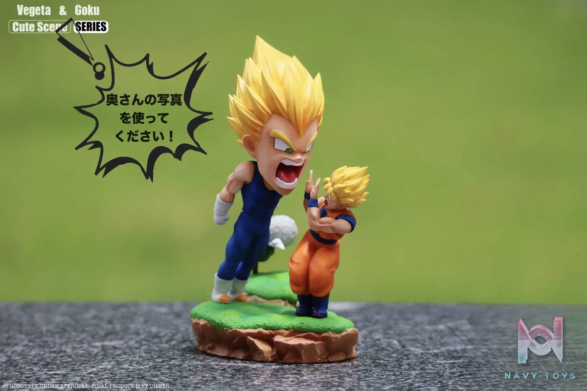 Real Creation Studio – Dragon Ball DBZ Vegeta Yells at Goku