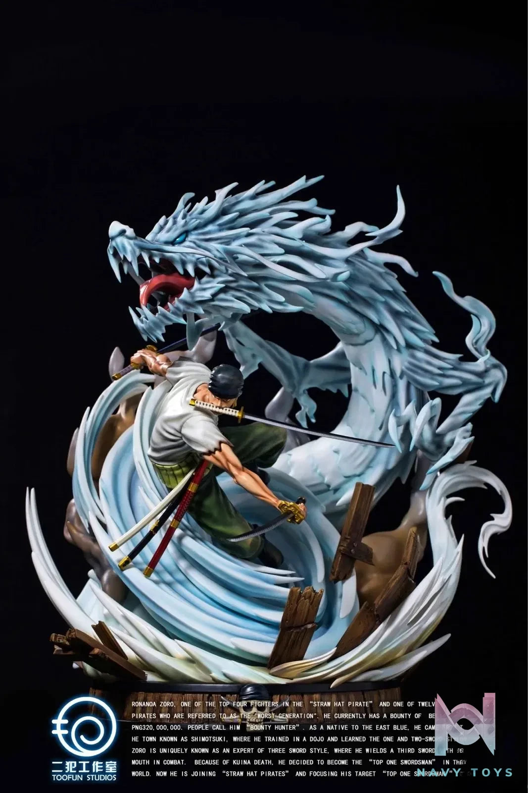 TOO DUN Studio – One Piece Dragon Scroll Zoro