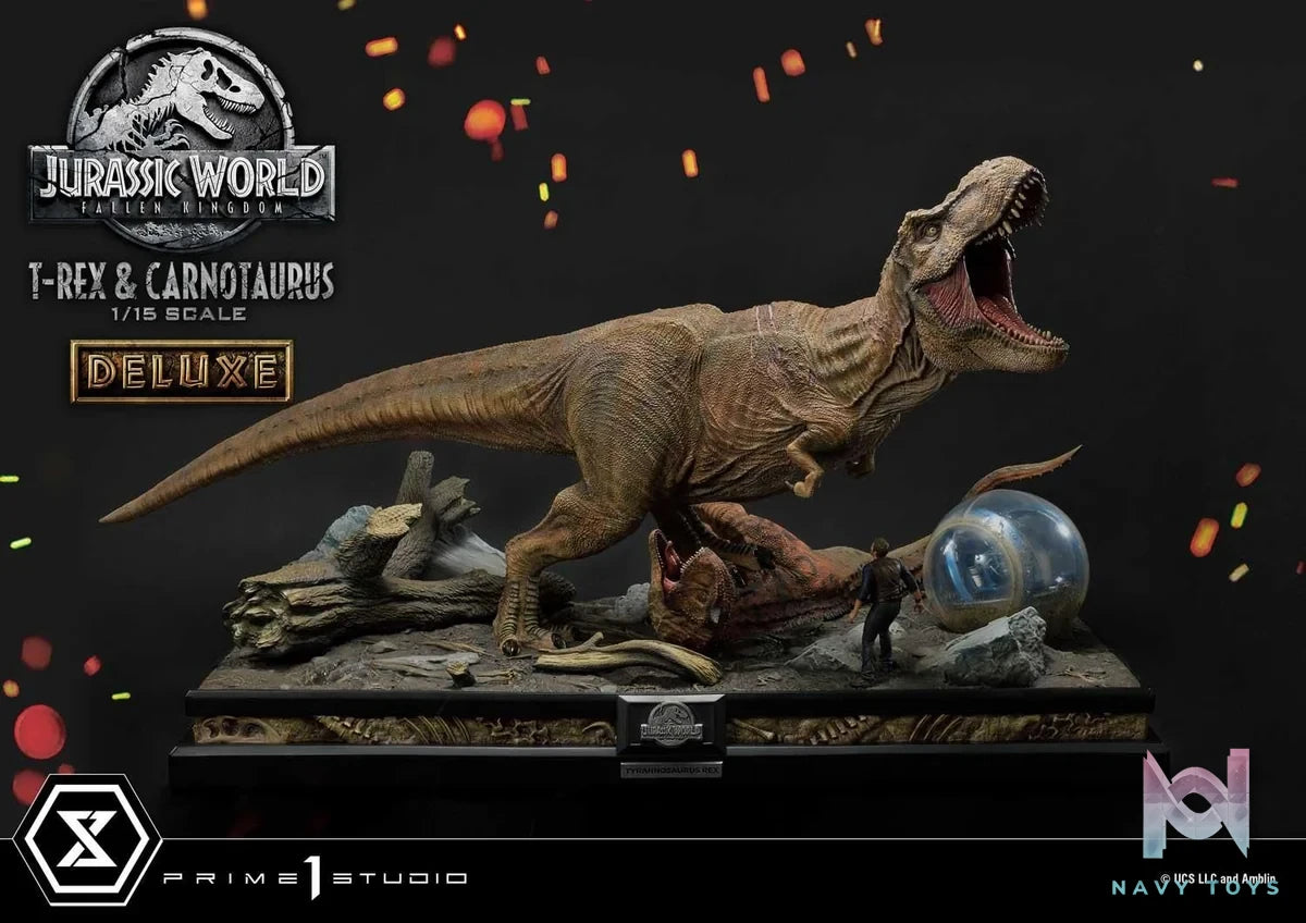 Tyrannosaurus - Rex & Carnotaurus - Jurassic World - Prime 1 Studio resin statue Prime 1 Studio anime figure