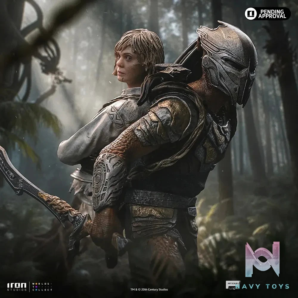 Iron Studio – Dek X Thia – Predator: Badlands – Art Scale 1/10 -Statue FOXPR131525-10 (Licensed)