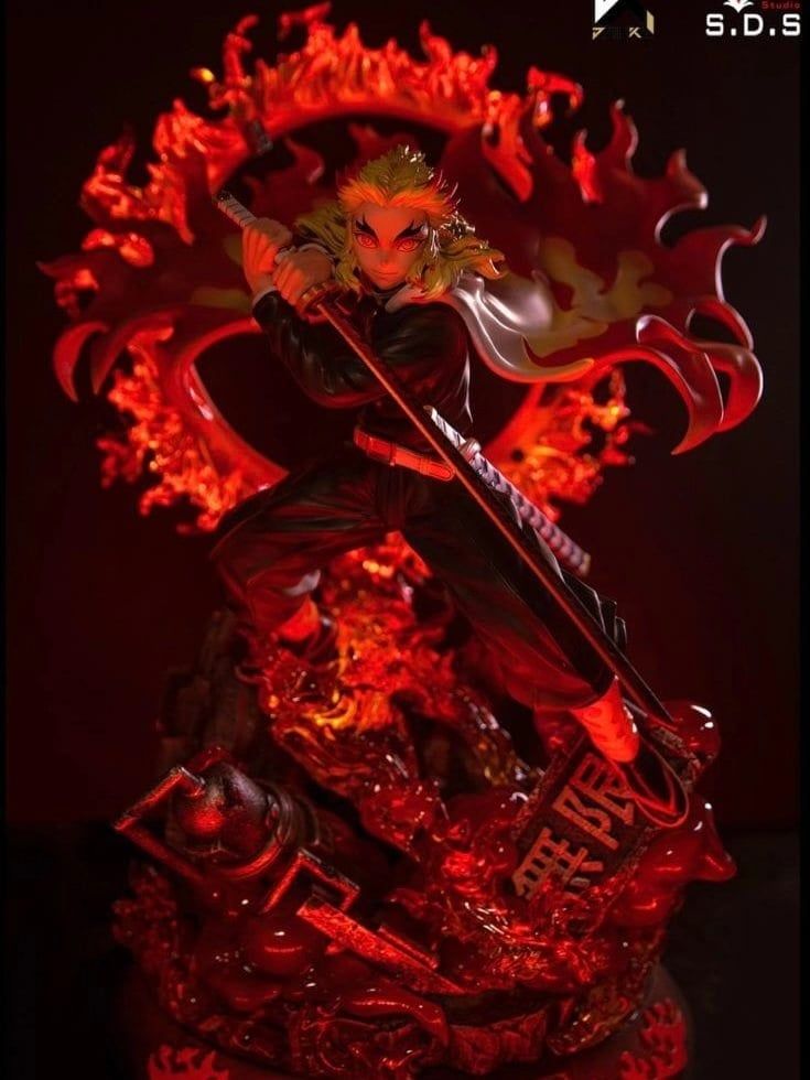 Rengoku - Kimetsu No Yaiba - Jianke x SDS Studio resin statue jianke studio x SDS studio anime figure