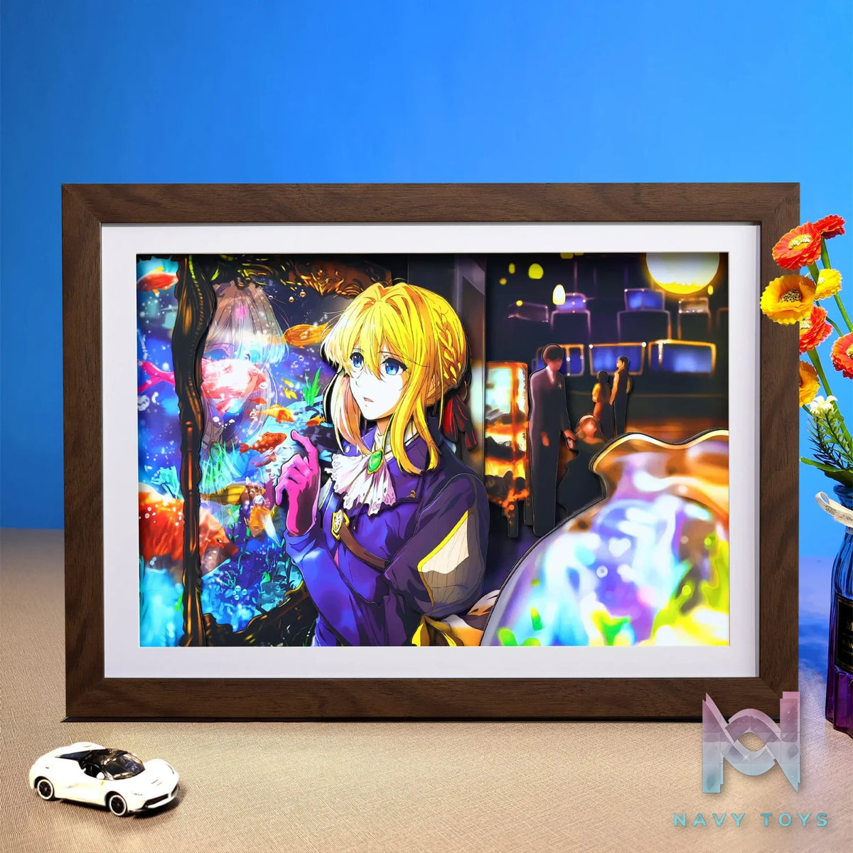 Yu Zhi Jiang Studio – Violet Evergarden 3D Decorative Painting Violet Evergarden