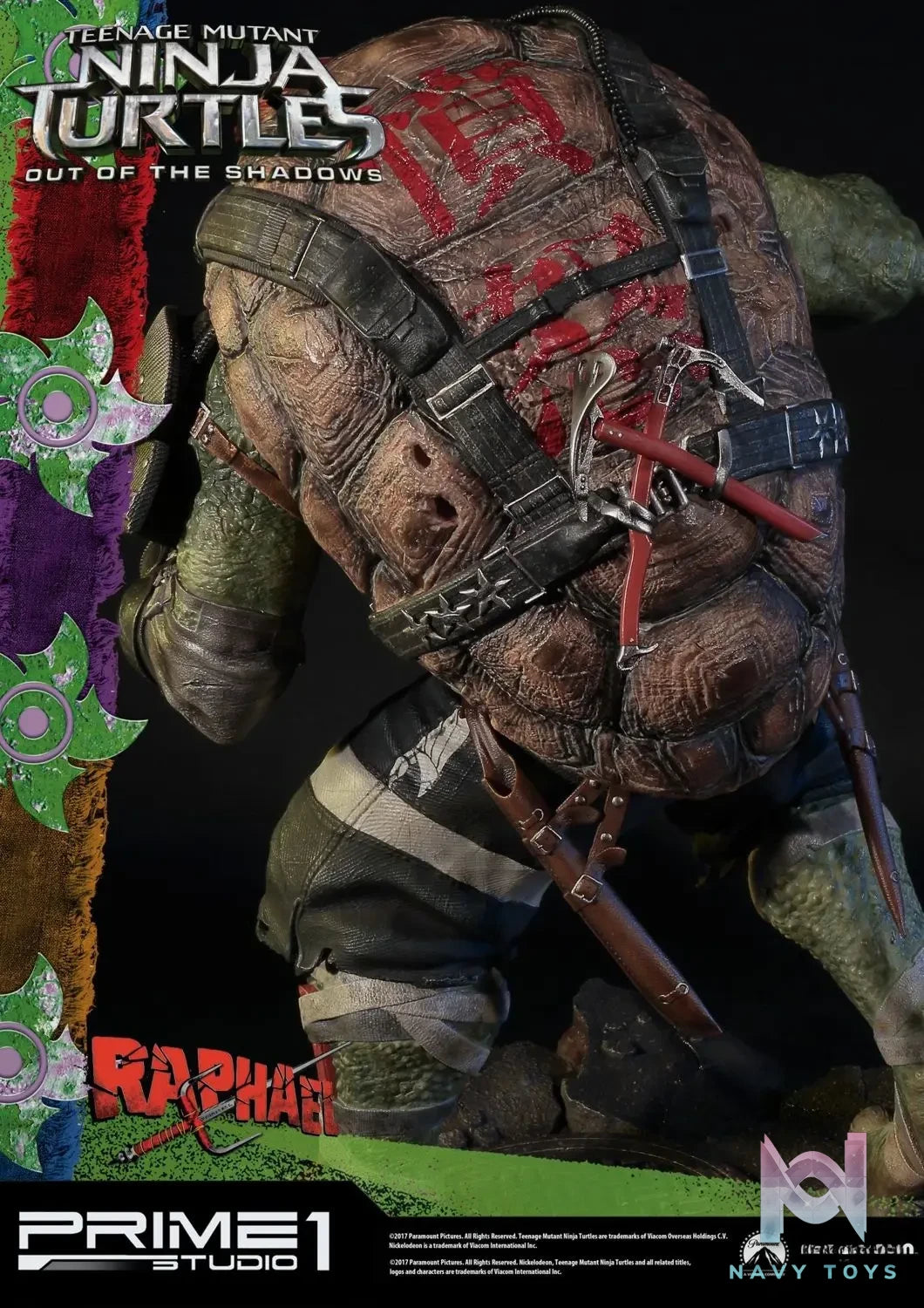 Prime 1 Studio – Premium Masterline Teenage Mutant Ninja Turtles: Out of the Shadows (Film) Raphael PMTMNT-03 (Licensed)