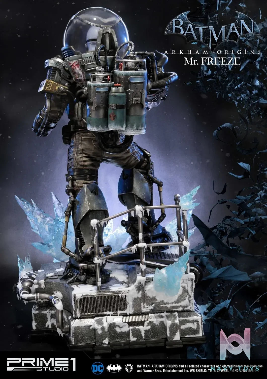 Prime 1 Studio – Museum Masterline Batman: Arkham Origins Mr Freeze MMDC-22 MMDC-22EX (Licensed)