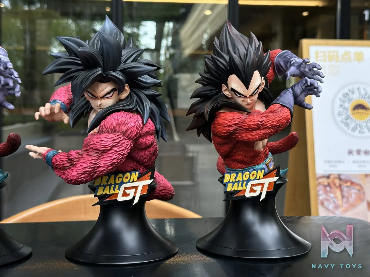 Ru Yun Studio – Super Saiyan 4 Goku Vegeta Bust