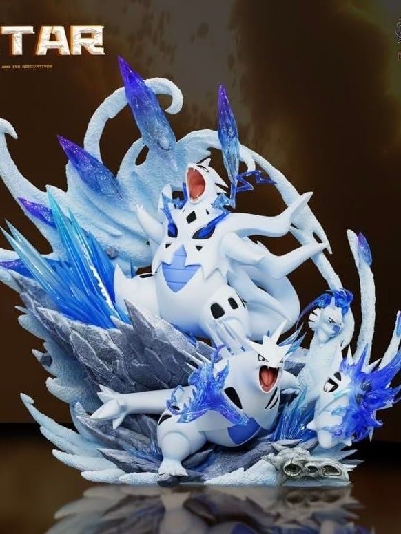 Tyranitar Family - Pokemon - Black Rose Studio resin statue Black Rose Studio anime figure