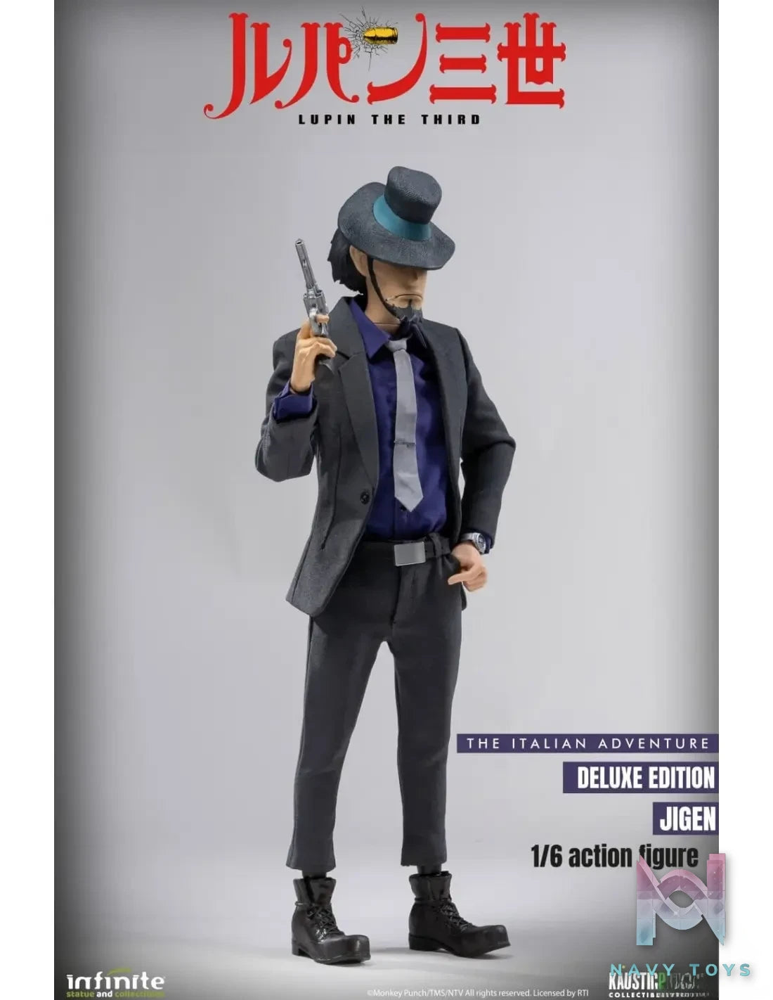 Infinite Statue – Lupin The 3rd The Italian Adventure 1/6 Action Figure Daisuke Jigen (Licensed)