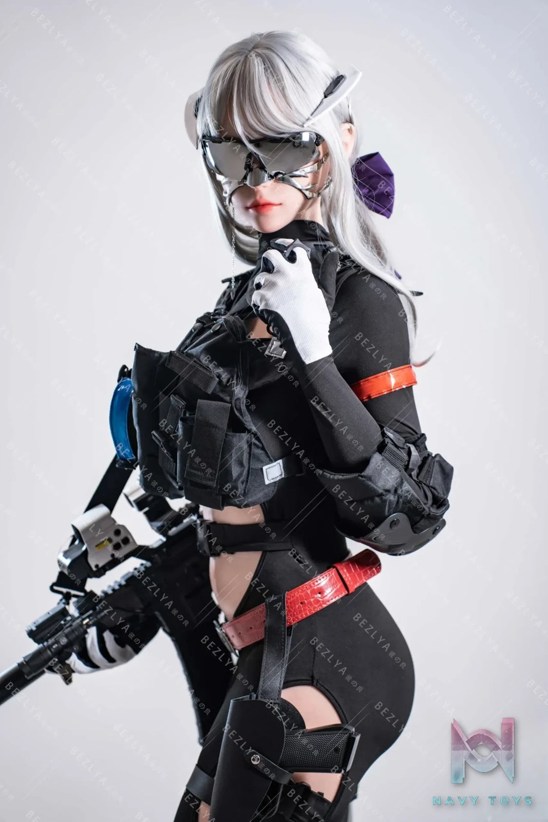 Bezlya – 2.2CF Series 163cm Violet: Bladestorm Hunter 1/1 Scale Silicone Love Doll (Licensed)