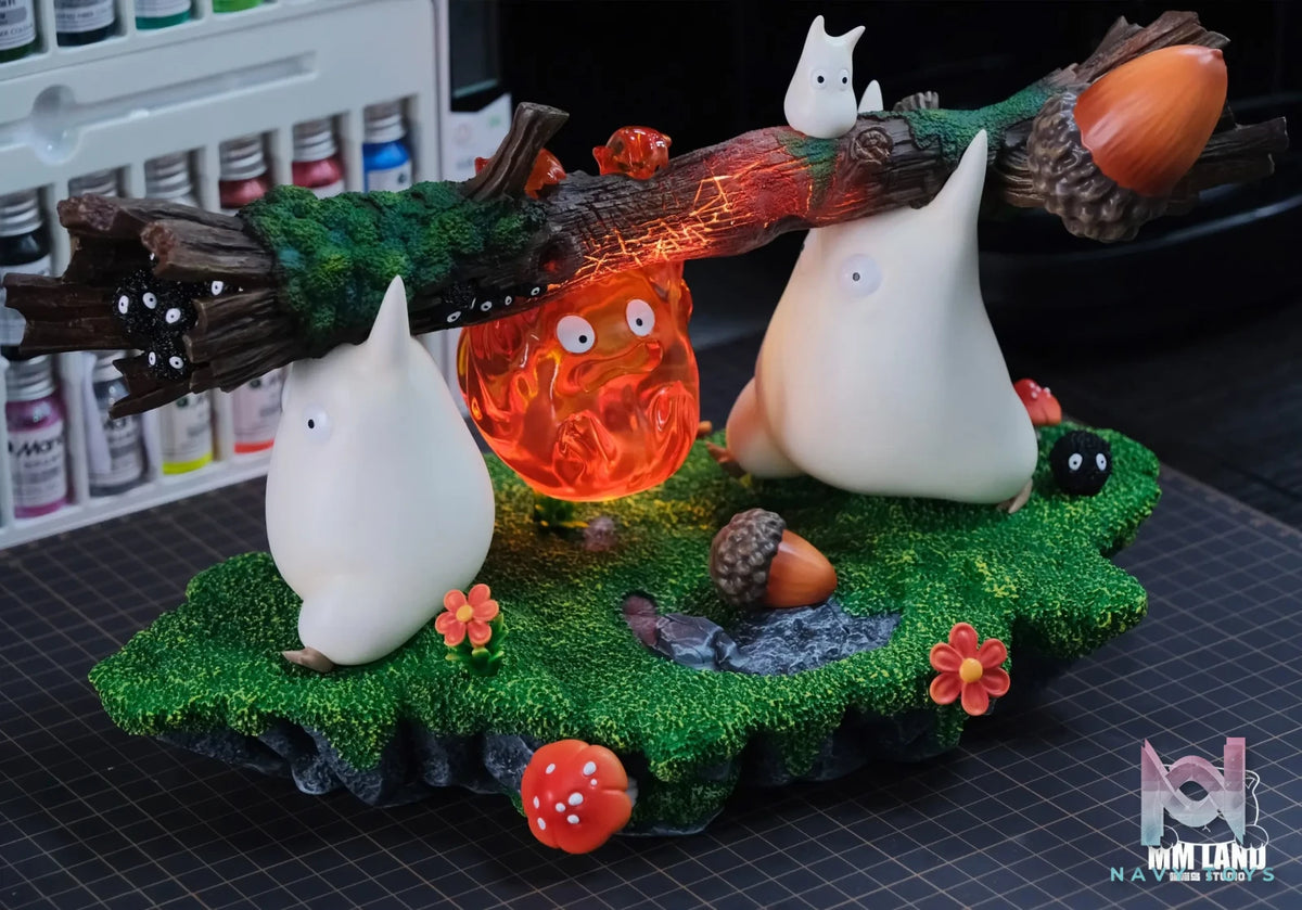 MMLAND Studio – Calcifer X Totoro Howl’s Moving Castle X My Neighbor Totoro