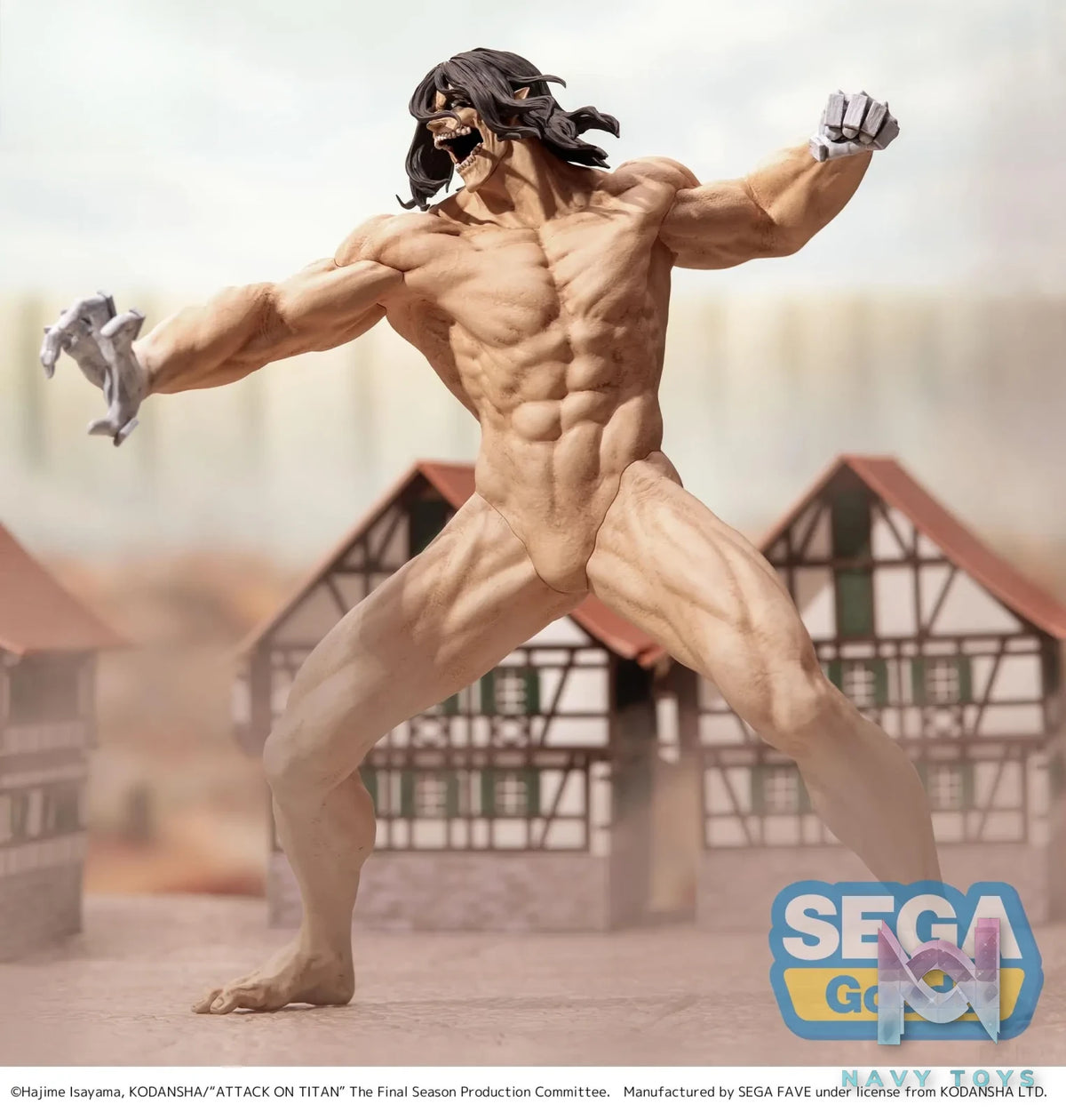 SEGA – GigantiX “Attack on Titan” Eren Yeager Attack Titan Ver. (Licensed)