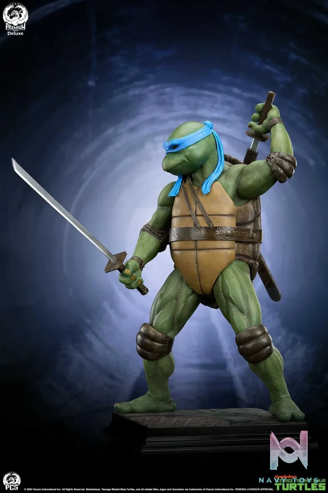 Premium Collectibles Studio – Teenage Mutant Ninja Turtles (1990) 1/2 Scale Leonardo Statue (Licensed)
