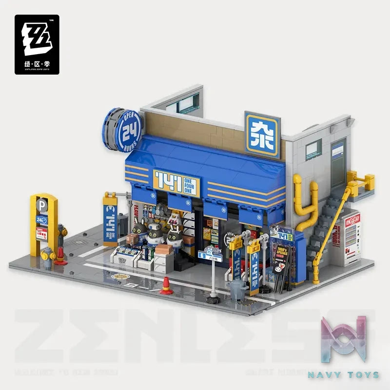 miHoYo – Zenless Zone Zero Sixth Street Series Scene Building Blocks (Licensed)
