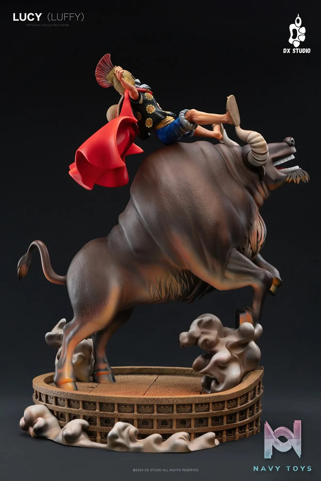 DX Studio – One Piece Monkey D. Luffy on a Bull