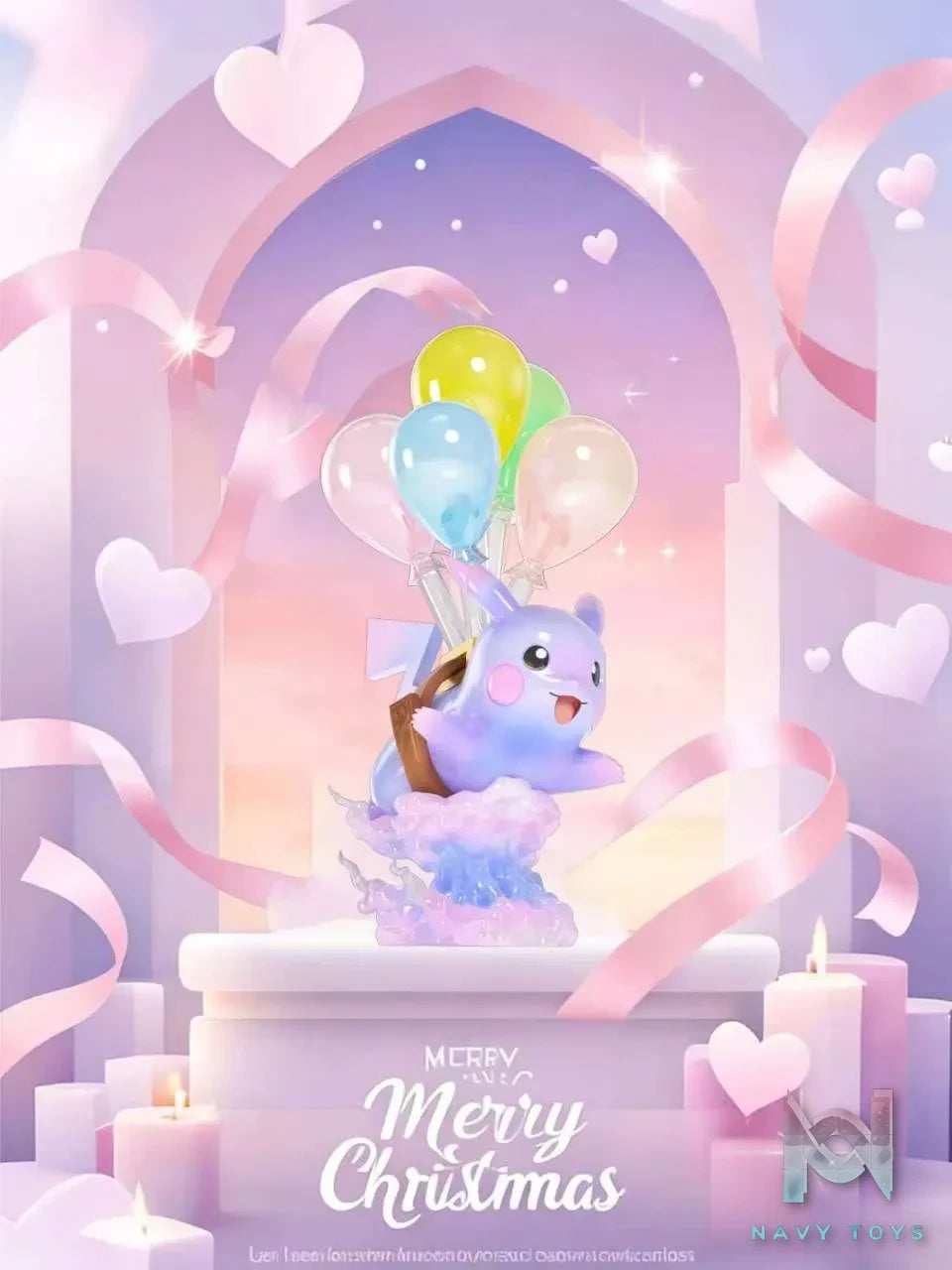 Shi Wan Fu Te Studio – Christmas Series Balloon Pikachu Pokémon