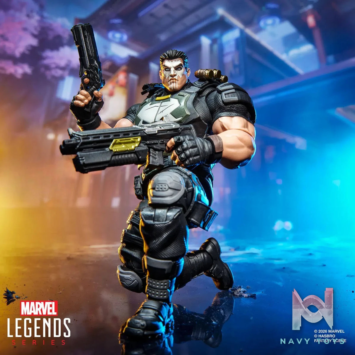 Hasbro Studio – Marvel Legends Series Marvel Rivals The Punisher 1/12 Scale Action Figure (Licensed)