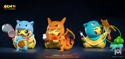 ECHO Studio – Pikachu COS Venusaur X Blastoise X Charizard Pokémon