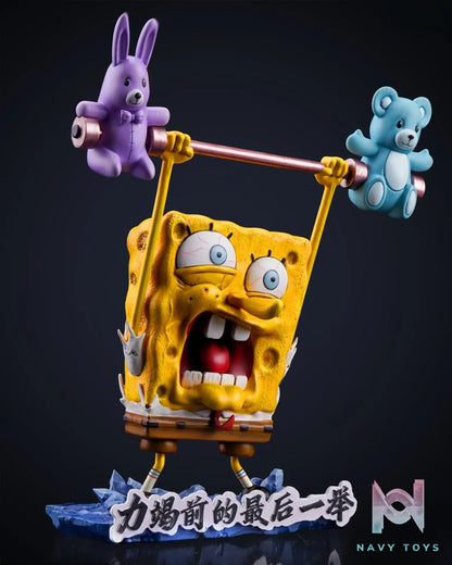 Little Love Studio – Weightlifting SpongeBob SquarePants Last Lift Before Failure