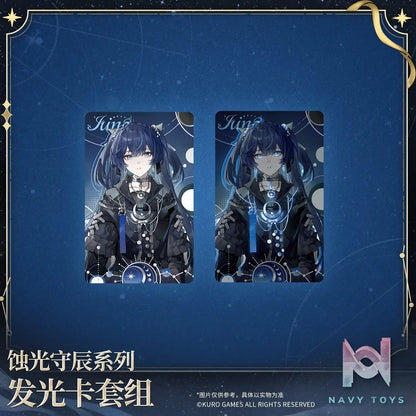 KURO GAMES – Wuthering Waves Eclipse Sentinel Series Glow-in-the-Dark Card Set (Licensed)