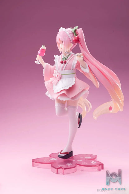 Taito – Piapro Characters – Hatsune Miku – Coreful Figure – Sakura, Wafuu Kissa ver. (Licensed)