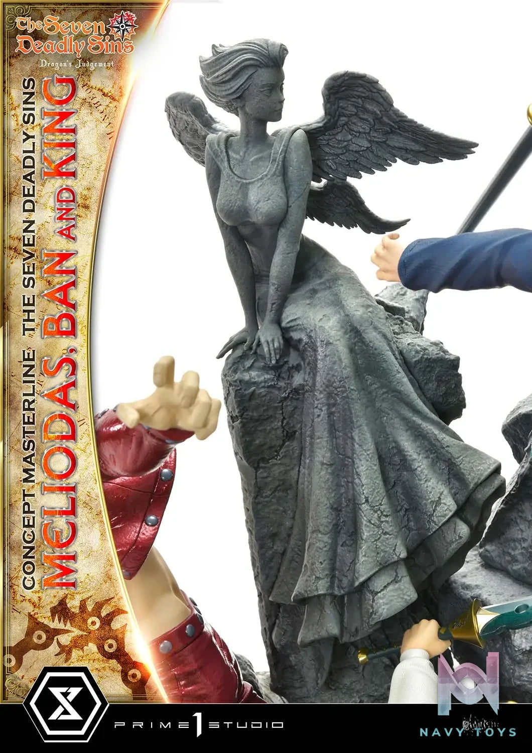 Prime 1 Studio – Concept Masterline The Seven Deadly Sins Meliodas, Ban and King CMNTZ-01 CMNTZ-01DXS (Licensed)