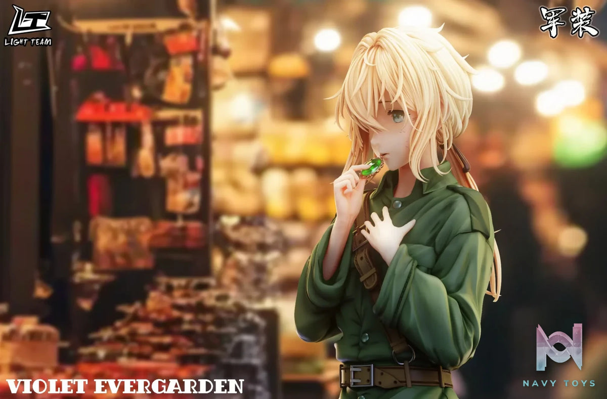 LIGHT TEAM Studio – Violet Evergarden Childhood Military Uniform Violet