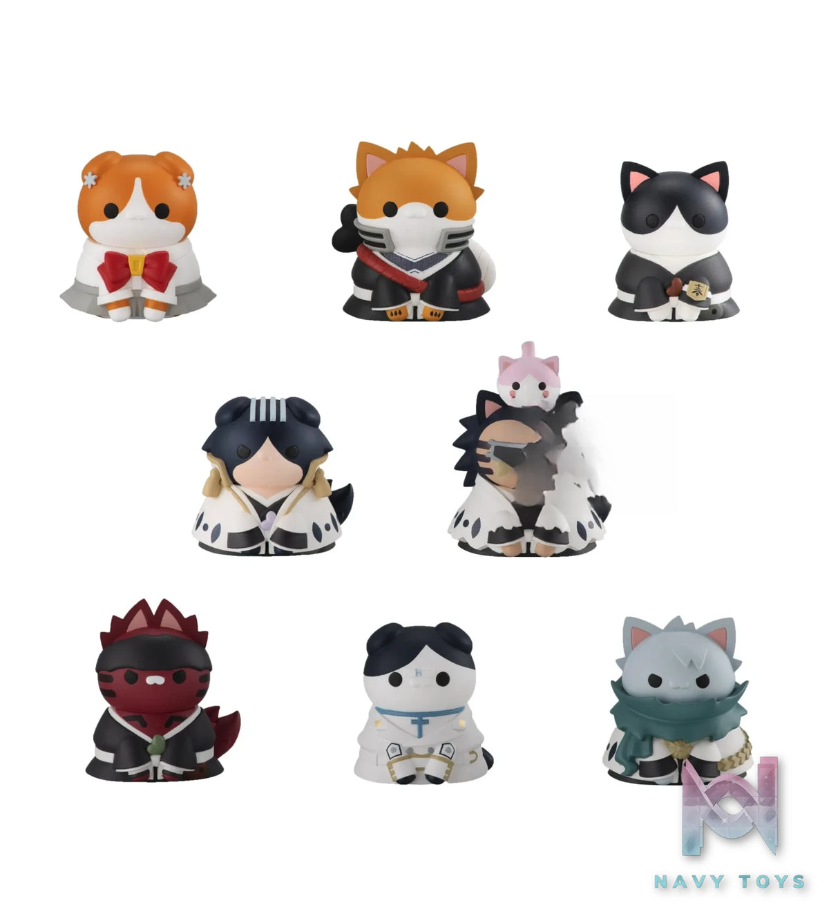 MegaHouse – MEGA CAT PROJECT Bleach: Thousand-Year Blood War BLEACH Nyan! 8Pack BOX (Licensed)
