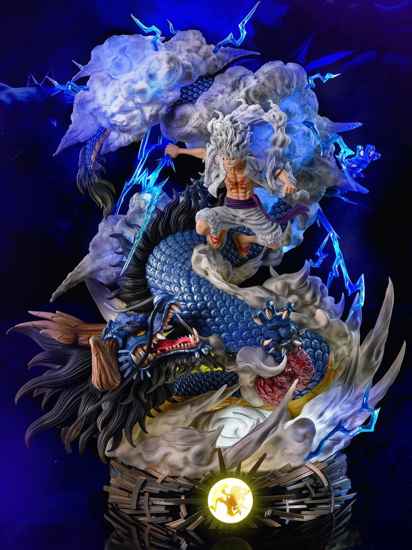 Luffy vs Kaido - One Piece - ZZDD Studio resin statue zzdd studio anime figure