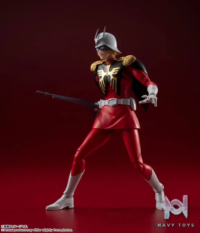 BANDAI SPIRITS – S.H.Figuarts Char Aznable “Mobile Suit Gundam” (Licensed)