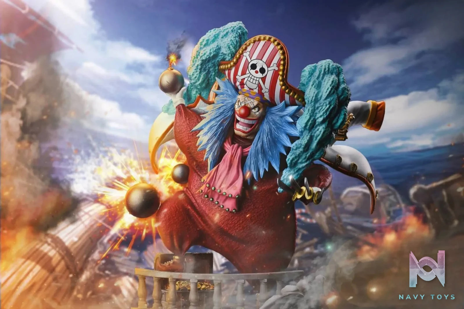 G5 Studio – One Piece Buggy Shichibukai Series