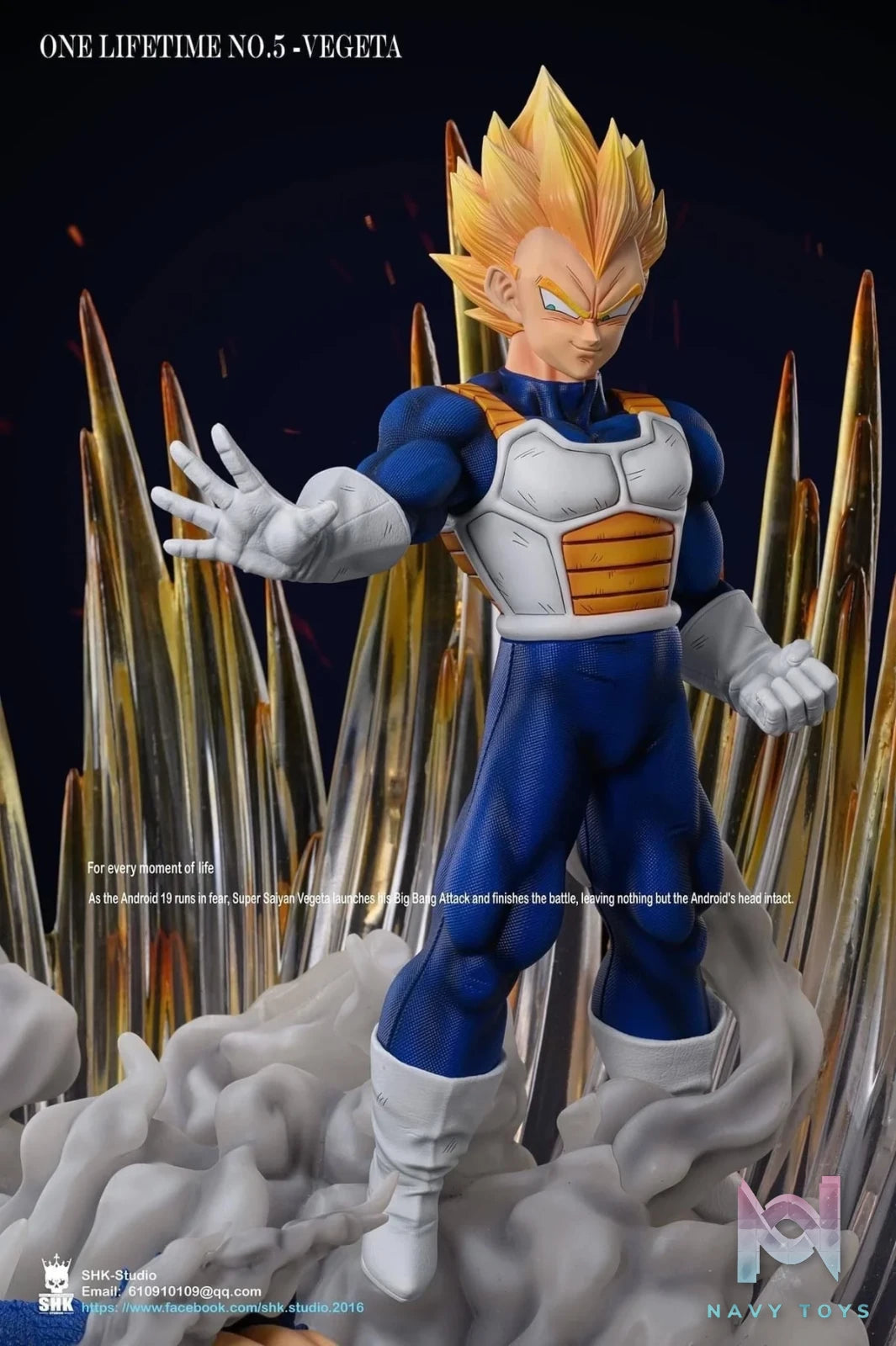 Vegeta - Dragon Ball - SHK Studio resin statue SHK Studio anime figure