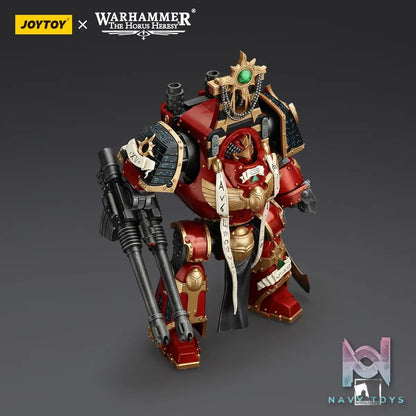JOYTOY Studio – Warhammer ‘The Horus Heresy’ Thousand Sons Contemptor-Osiron Dreadnought With Gravis Force Blade And Gravis Autocannon JT8636 (Licensed)