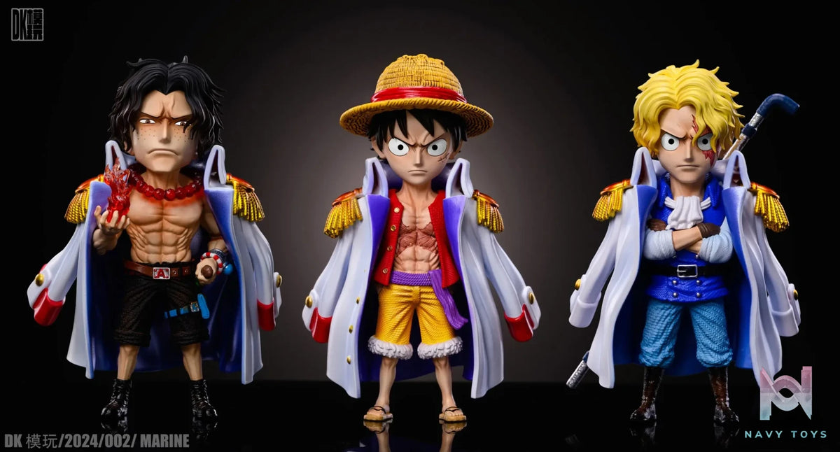 DK Studio – One Piece Luffy & Ace & Sabo