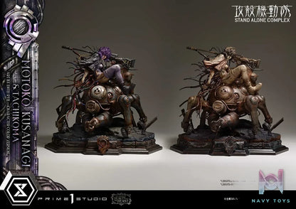 Prime 1 Studio – GHOST IN THE SHELL STAND ALONE COMPLEX Motoko Kusanagi X Tachikoma Art by Entei Ryu Character color LBBGITS-02 LBBGITS-02S (Licensed)
