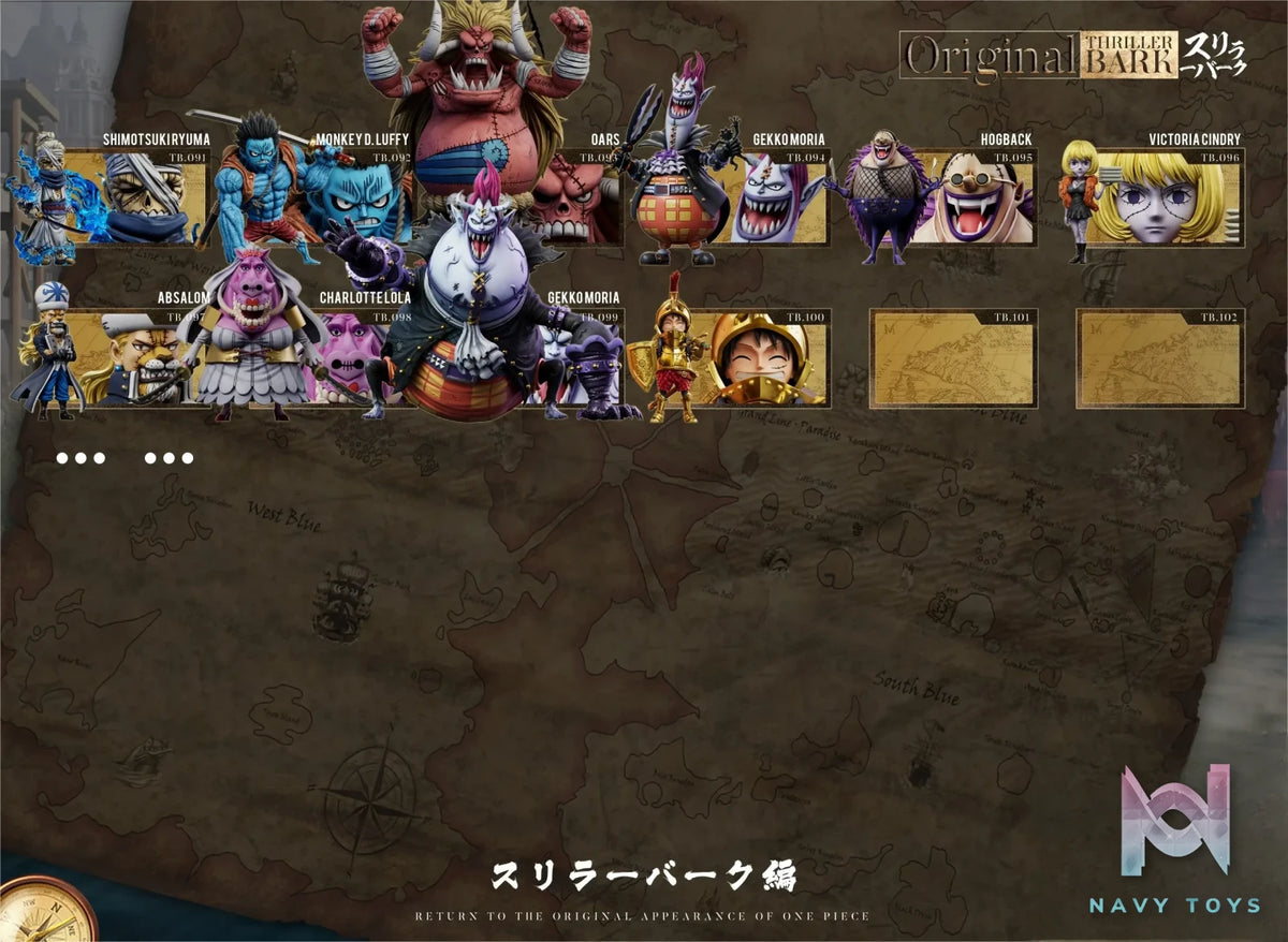 Yz Studio – One Piece Grand Line Series Thriller Bark 10th Edition 094 Gekko Moriah & Shadow Mage