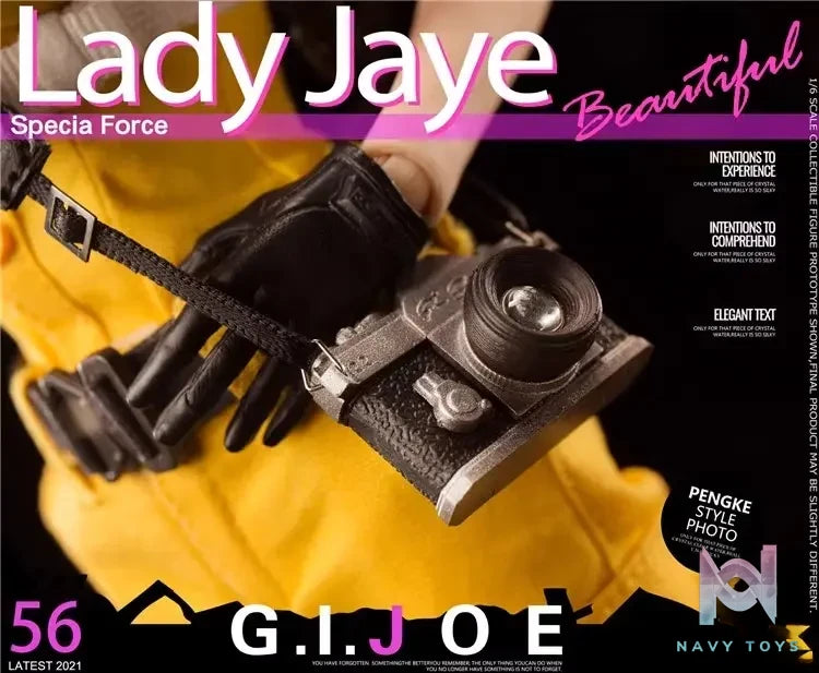 BBK Studio – Original 1/6 BBK012 GIJOE Jay Female Soldier Action Figure