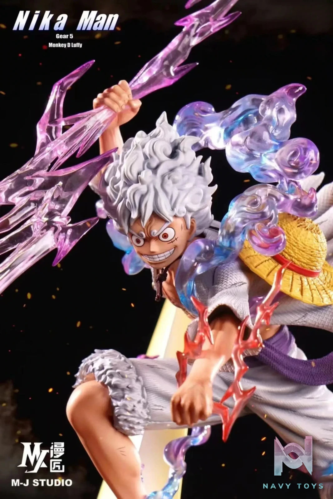 MJ Studio – One Piece Lightning explosion Nika Luffy